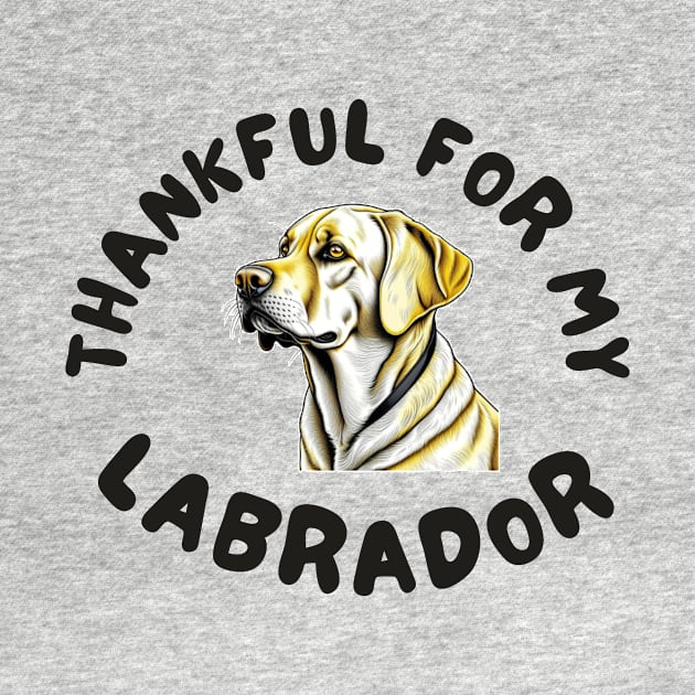 Thankful for my labrador by IOANNISSKEVAS